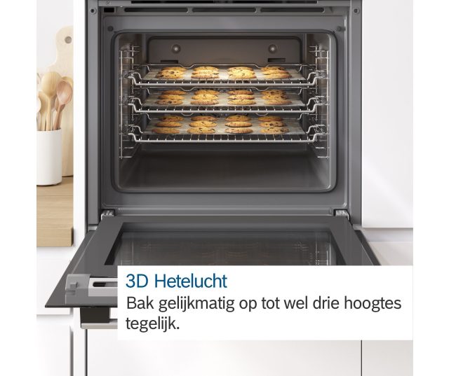 Bosch HBA537BS0 inbouw oven - roestvrijstaal