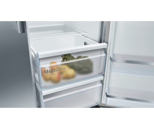 Bosch KAD93AIEP side-by-side koelkast - roestvrijstaal - NoFrost