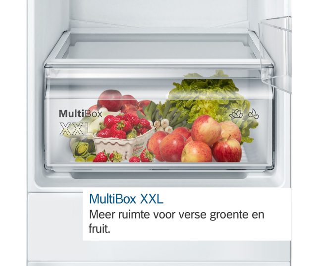 Bosch KIV86NSE0 inbouw koelkast - nis 178 cm.