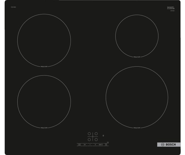 Bosch PIE61RBB5E inbouw inductie kookplaat met PowerBoost