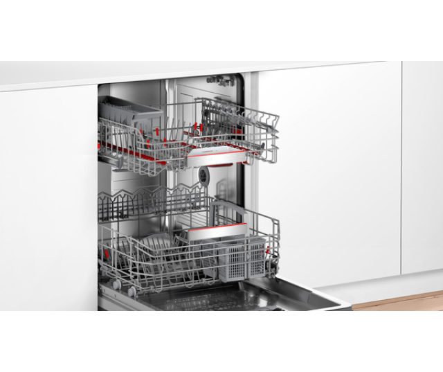 Bosch SBV6ZBX00N verhoogde inbouw vaatwasser - PerfectDry droogsysteem obv Zeolith
