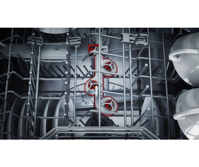 Bosch SBV6ZBX03N verhoogde inbouw vaatwasser - zeer stil 41 dB