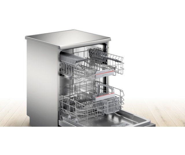 Bosch SMS4HAI48E vrijstaande vaatwasser - rvs-look