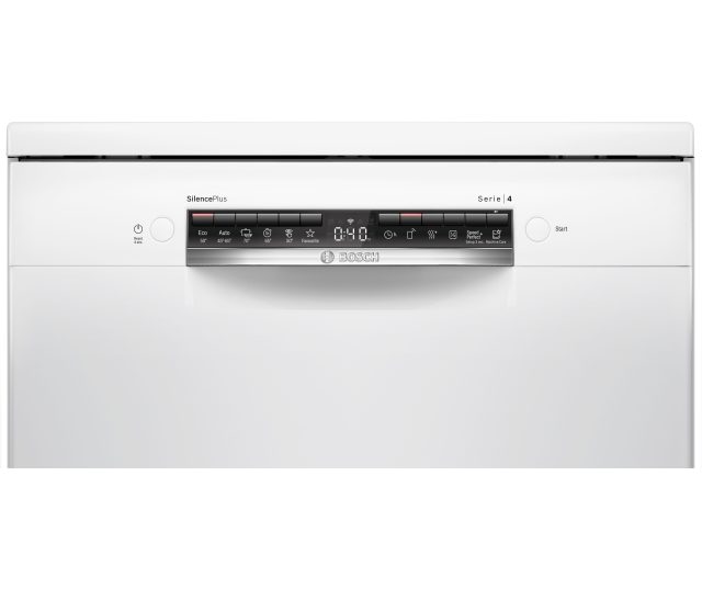 Bosch SMS4HMW06E vrijstaande vaatwasser - wit