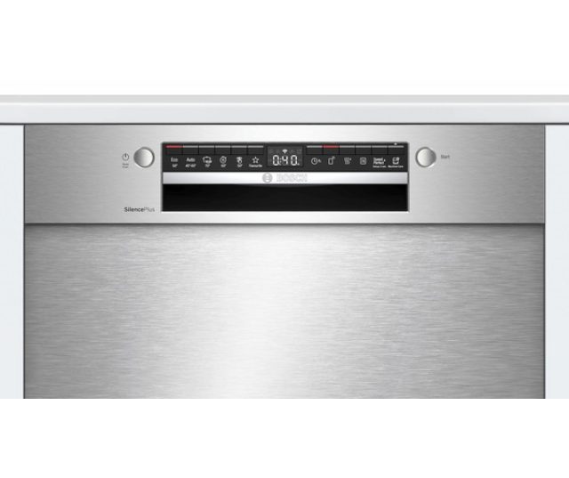 Bosch SMU4HAS48E onderbouw vaatwasser - roestvrijstaal