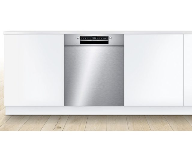 Bosch SMU4HBS48E onderbouw vaatwasser - roestvrijstaal