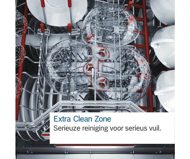Bosch SMV6ZCX06E inbouw vaatwasser met Zeoliet en 40 dB geluid