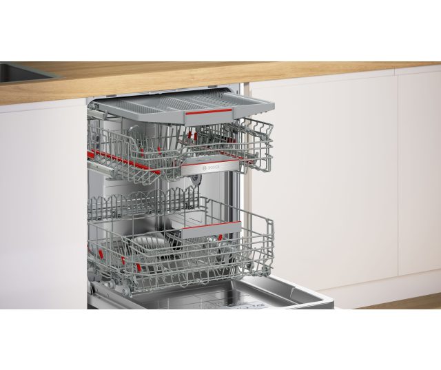 Bosch SMV6ZCX06E inbouw vaatwasser met Zeoliet en 40 dB geluid