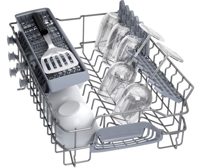 Bosch SPS2HKW58E smalle vrijstaande vaatwasser - wit - 45 cm