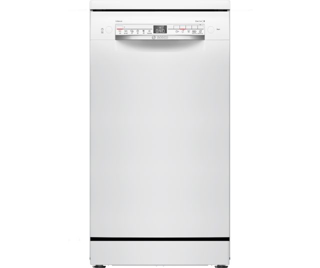 Bosch SPS2HKW58E smalle vrijstaande vaatwasser - wit - 45 cm