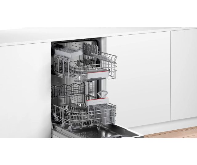 Bosch SRI4HKS53E smalle inbouw vaatwasser - 45 cm. breed - half geint