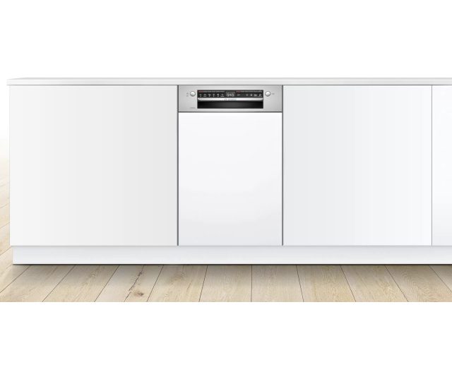 Bosch SRI4HKS53E smalle inbouw vaatwasser - 45 cm. breed - half geint