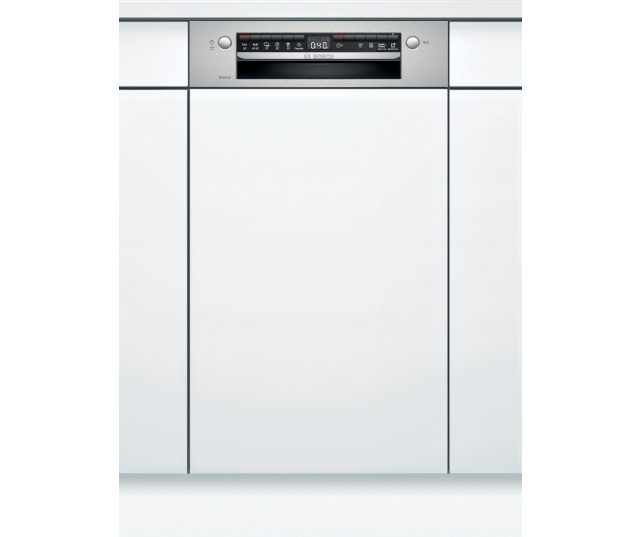 Bosch SRI4HKS53E smalle inbouw vaatwasser - 45 cm. breed - half geint