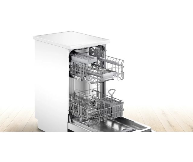 Bosch SRS2IKW04E vrijstaande smalle vaatwasser - 45 cm. breed