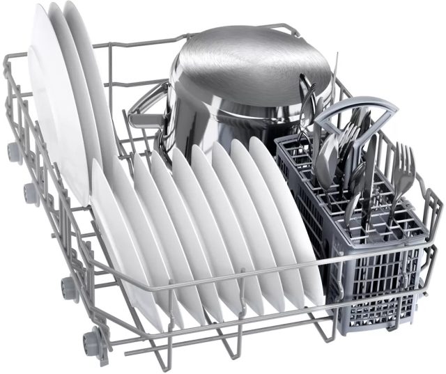 Bosch SRS2IKW04E vrijstaande smalle vaatwasser - 45 cm. breed