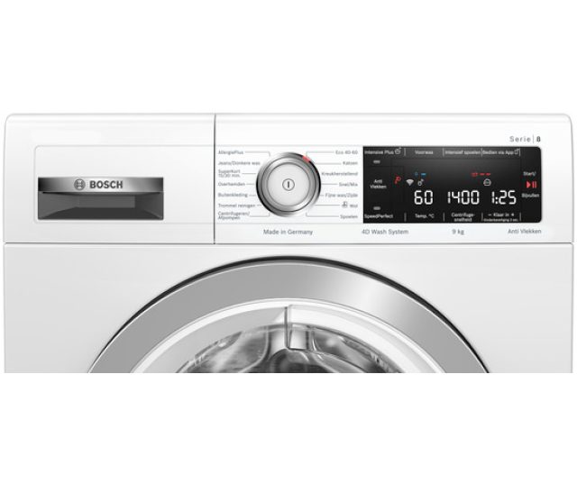 Bosch WAV28MH0NL wasmachine - 1400 toeren - 9 kg.