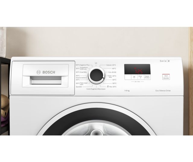 Bosch WGE03408NL wasmachine met 8 kg. en 1400 toeren - serie 2