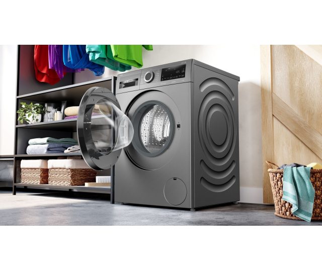 Bosch WGG244FINL wasmachine - cast iron grey grijs