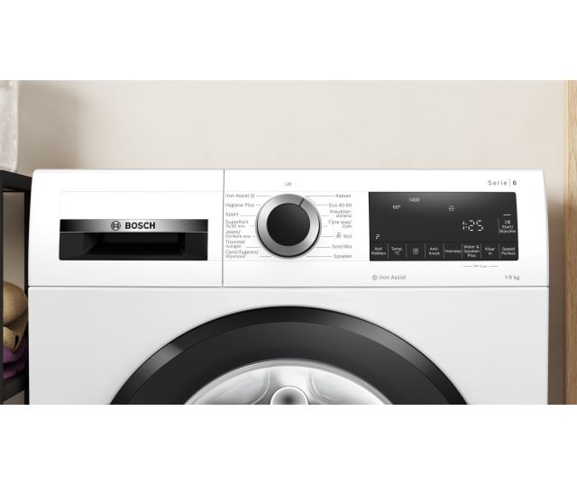 Bosch WGG244ZANL wasmachine met 9 kg, 1400 toeren en energieklasse A