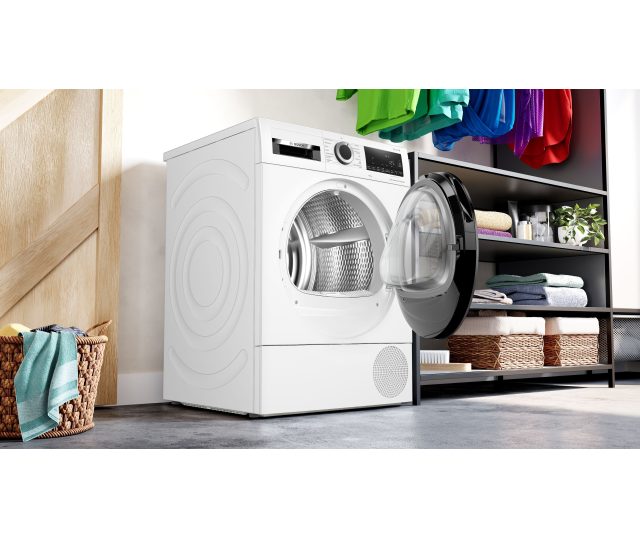 Bosch WQG245D7NL vrijstaande warmtepomp droger - Wit