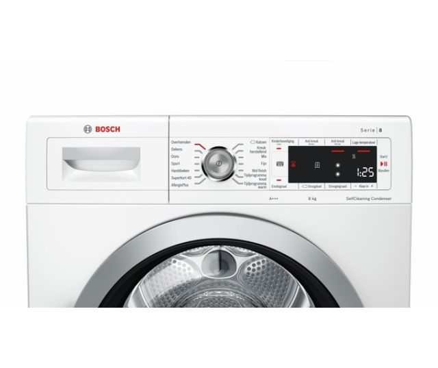 Bosch WTW8756ENL warmtepomp droger met SelfCleaning Condenser