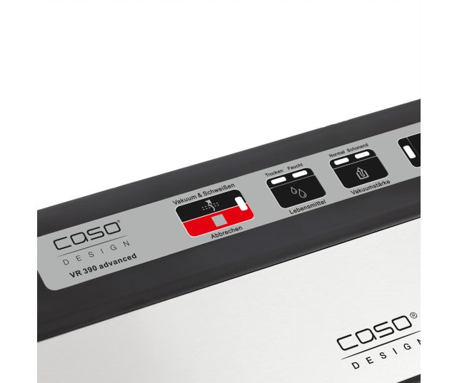 CASO VR 390 & Hettich Profi Plus inbouw ladeinleg met vacumeersealer