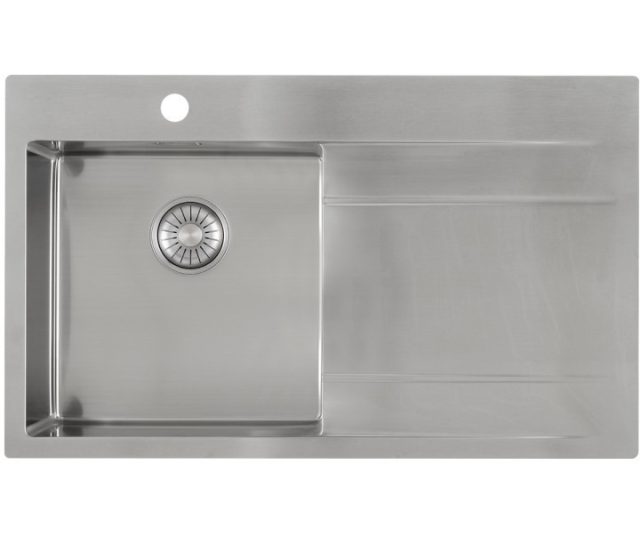 Caressi CA40ABL vlak inbouw / onderbouw spoelbak