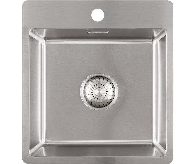 Caressi CABL37KR15 rvs spoelbak