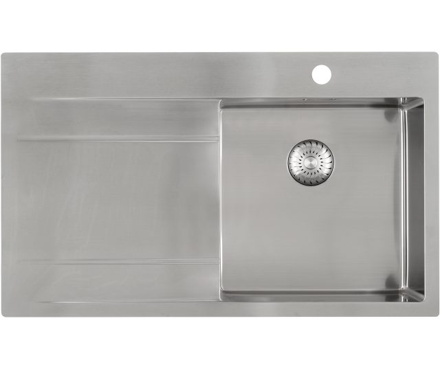 CARESSI spoelbak rvs CAPP40ABR