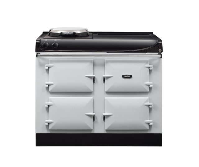 AGA fornuis AGA fornuis inductie eR3 Compact 110 4-deurs Pearl Ashes