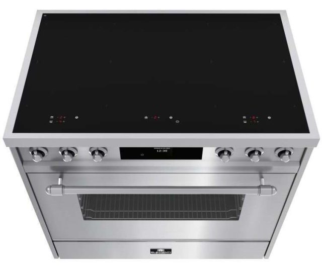 Elementi di Cucina EC9036-IX-S inductie fornuis - klassiek - rvs