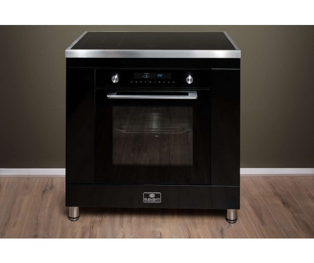 Elementi di Cucina EK9025-ZW-IX inductie fornuis met oven/magnetron