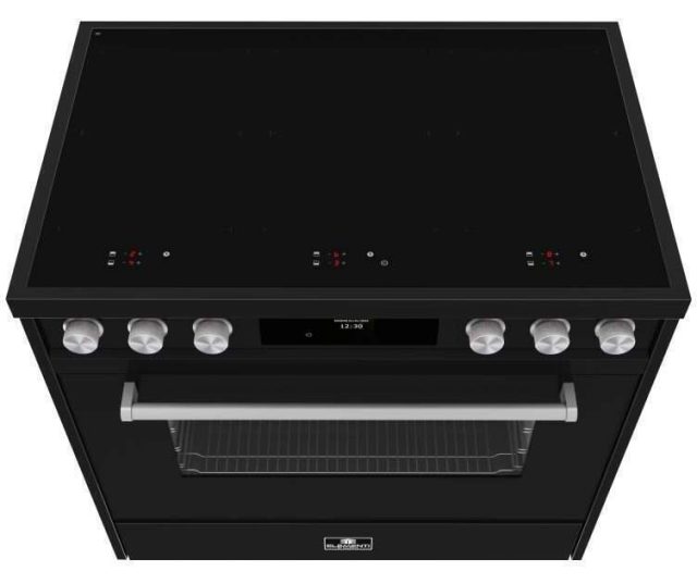 Elementi di Cucina EM9036-ZW-S inductie fornuis - modern- zwart