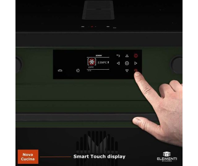 Elementi di Cucina oven met TFT smart touch display en softclose deur