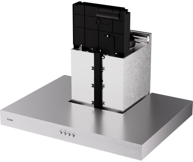 Etna AB260RVS wand model afzuigkap - roestvrijstaal - 60 cm. breed