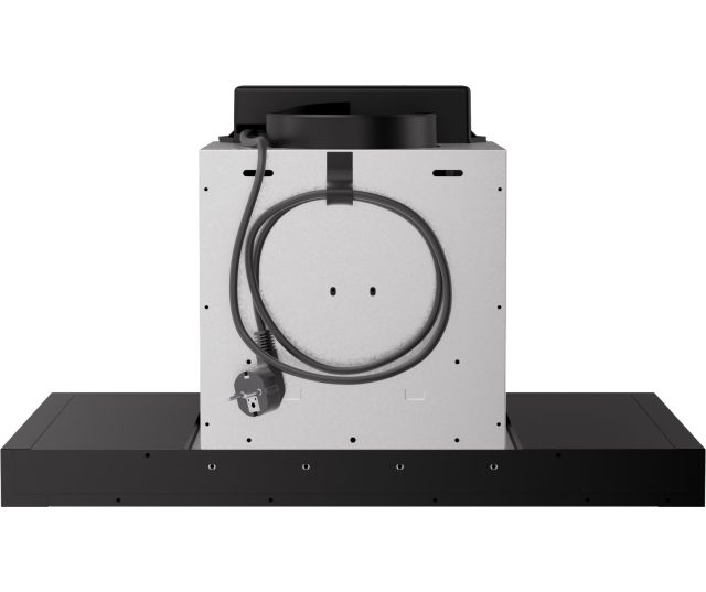 Etna AB360ZT wand afzuigkap - zwart - 60 cm. breed