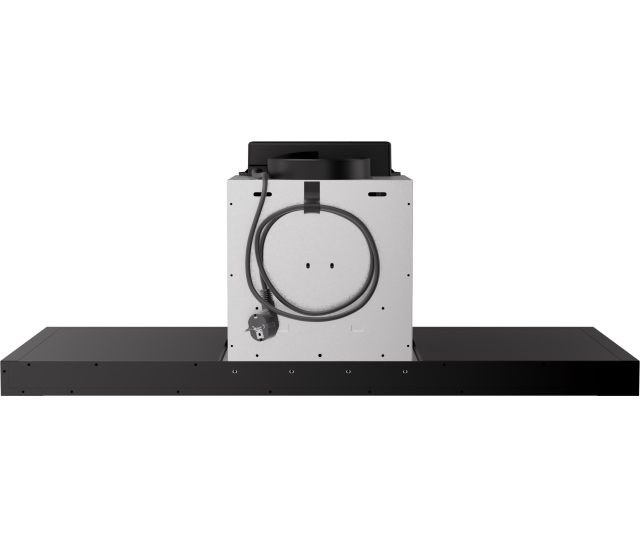 Etna AB390ZT wand afzuigkap - 90 cm. - zwart