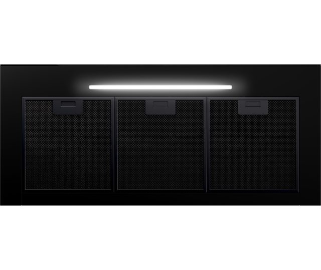 Etna AB791ZT wand afzuigkap - 90 cm. - zwart