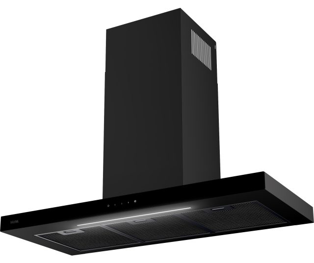 Etna AB791ZT wand afzuigkap - 90 cm. - zwart