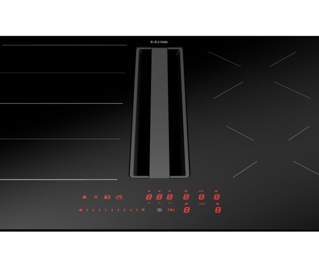 Etna AKI671ZT inbouw inductie kookplaat met afzuiging - 70 cm. breed