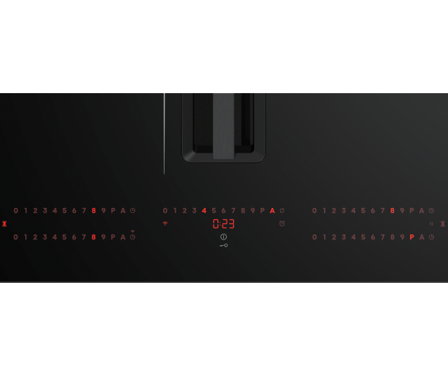 Etna AKI870ZT inductie kookplaat met afzuiging inbouw