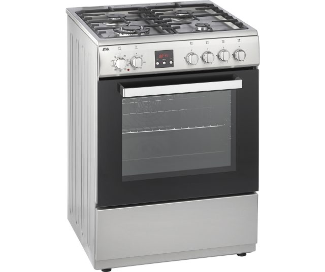 Etna FGV760RVS fornuis roestvrijstaal