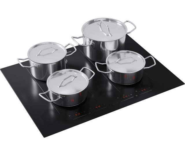 Etna KIF572ZT inbouw inductie kookplaat - 70 cm - flex