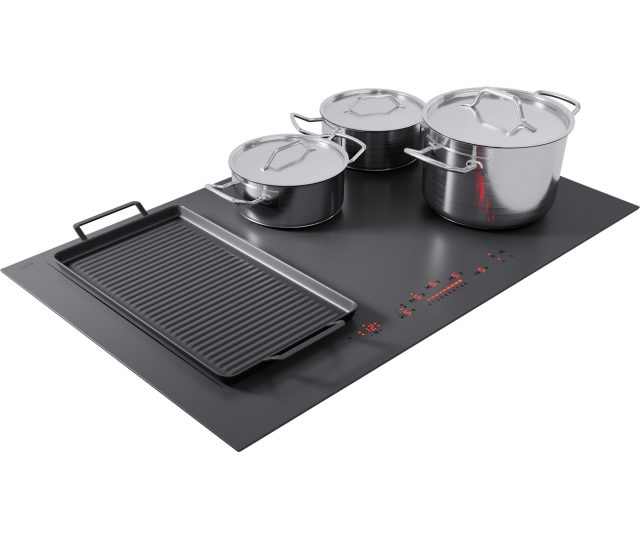 Etna KIF780DS inbouw inductie kookplaat - 80 cm. breed