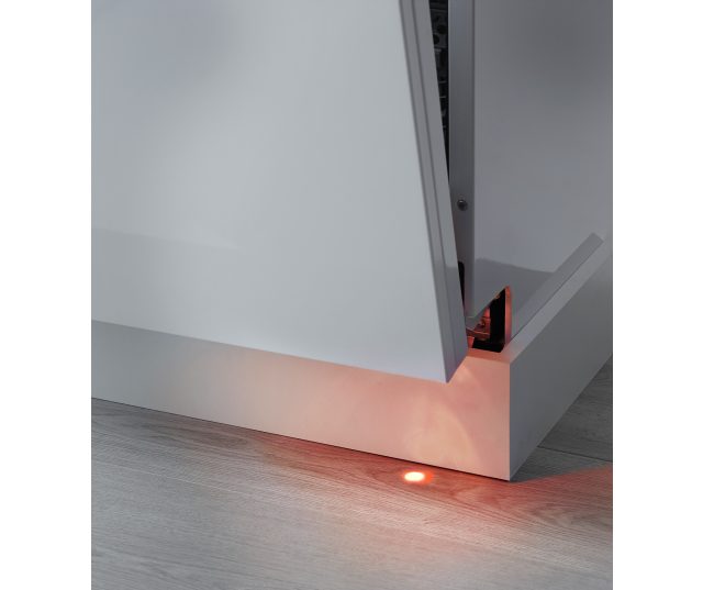 Etna VW738NC stille inbouw vaatwasser met besteklade - energieklasse B