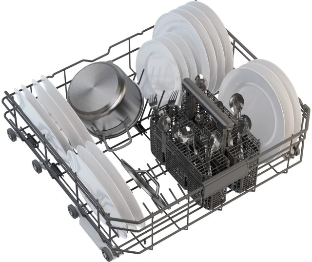 Etna VW842N inbouw vaatwasser met sleepdeur