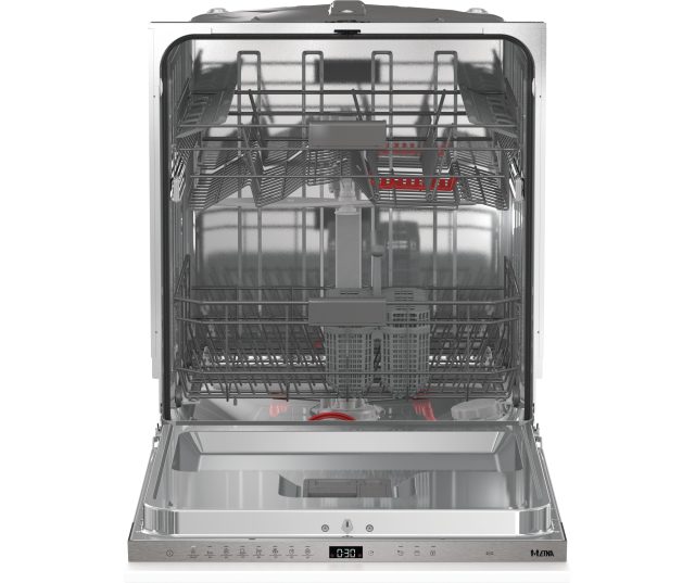 Etna VW842N inbouw vaatwasser met sleepdeur