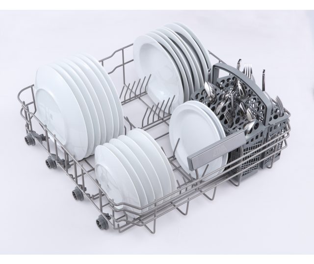 Etna VWV144WIT vrijstaande vaatwasser met energieklsse D label
