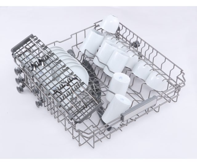 Etna VWV144WIT vrijstaande vaatwasser met energieklsse D label