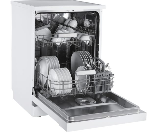 Etna VWV144WIT vrijstaande vaatwasser met energieklsse D label